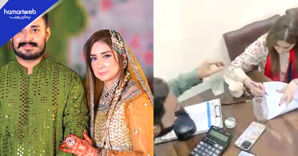 ڈاکٹر نبیحہ کی خلع کے دستخط پر سائن کرتے مبینہ ویڈیو سامنے آگئی