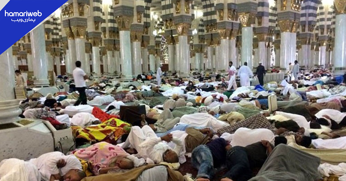 حرمین شریفین میں 15ہزار سے زائد رجسٹرڈ افراد اعتکاف بیٹھ گئے