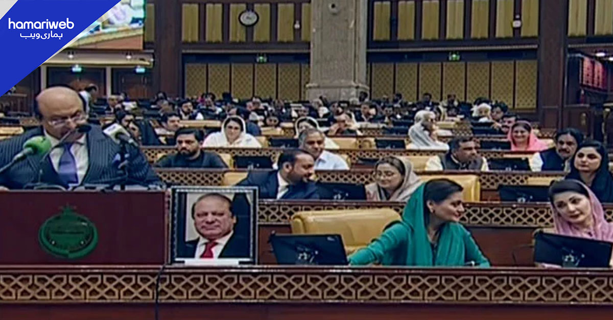 پنجاب اسمبلی میں بجٹ اجلاس کا آغاز، وزیر خزانہ کی تقریر جاری