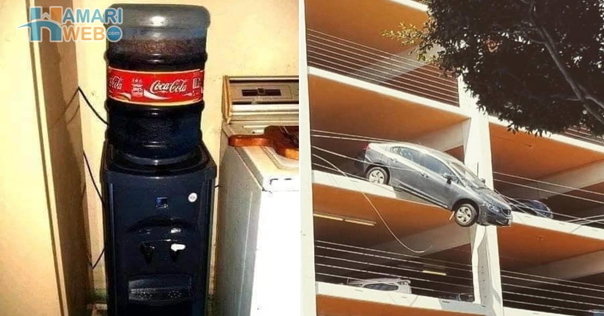 قیمتی کار چھت سے نیچے ہی گرادی۔۔ ایسے عجیب و غریب مناظر جنھیں دیکھ کر ہر آنکھ حیران اور دماغ پریشان ہو کر رہ جائے 