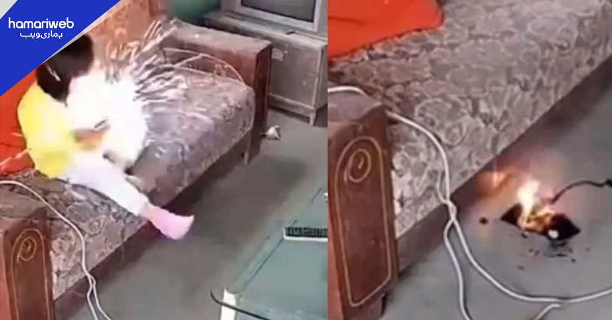 چارجنگ کے دوران بچی کے ہاتھ میں فون دھماکے سے پھٹ گیا، صارفین میں تشویش