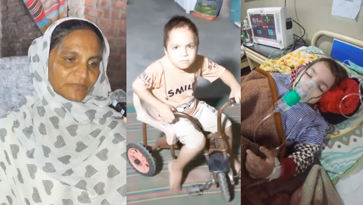 پانچ سال کا ننھا معصوم بچہ اچانک ایک سال کا ہوگیا۔۔ یہ بچہ کس خطرناک بیماری کا شکار ہے؟ بچے کی ماں نے رو رو کر مدد کی درخواست کردی