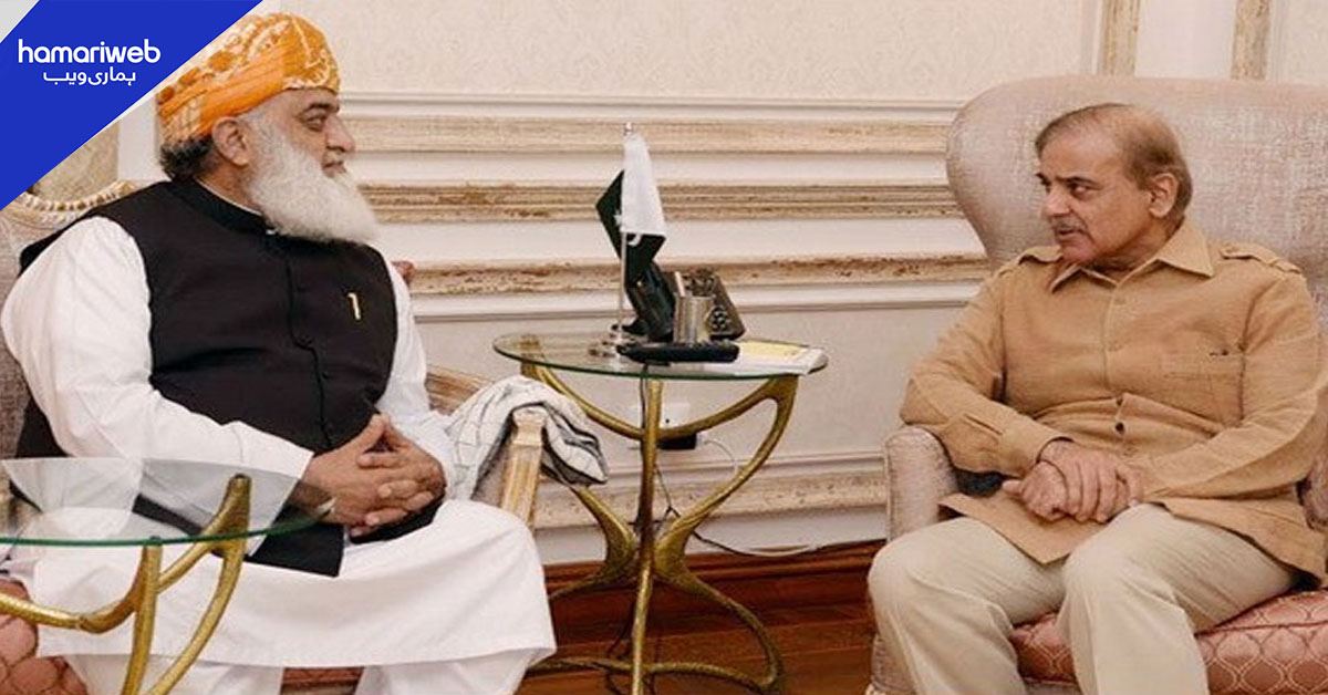 وزیر اعظم اور مولانا فضل الرحمان کی ملاقات طے، 27 ویں آئینی ترمیم پر مشاورت متوقع