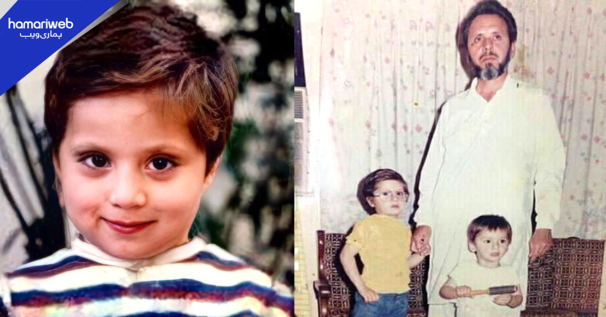 والد کے ساتھ کھڑے اس پیارے سے بچے کو پہچان سکتے ہیں؟ کون جانتا تھا بڑا ہو کر ملک کا نام روشن کرے گا