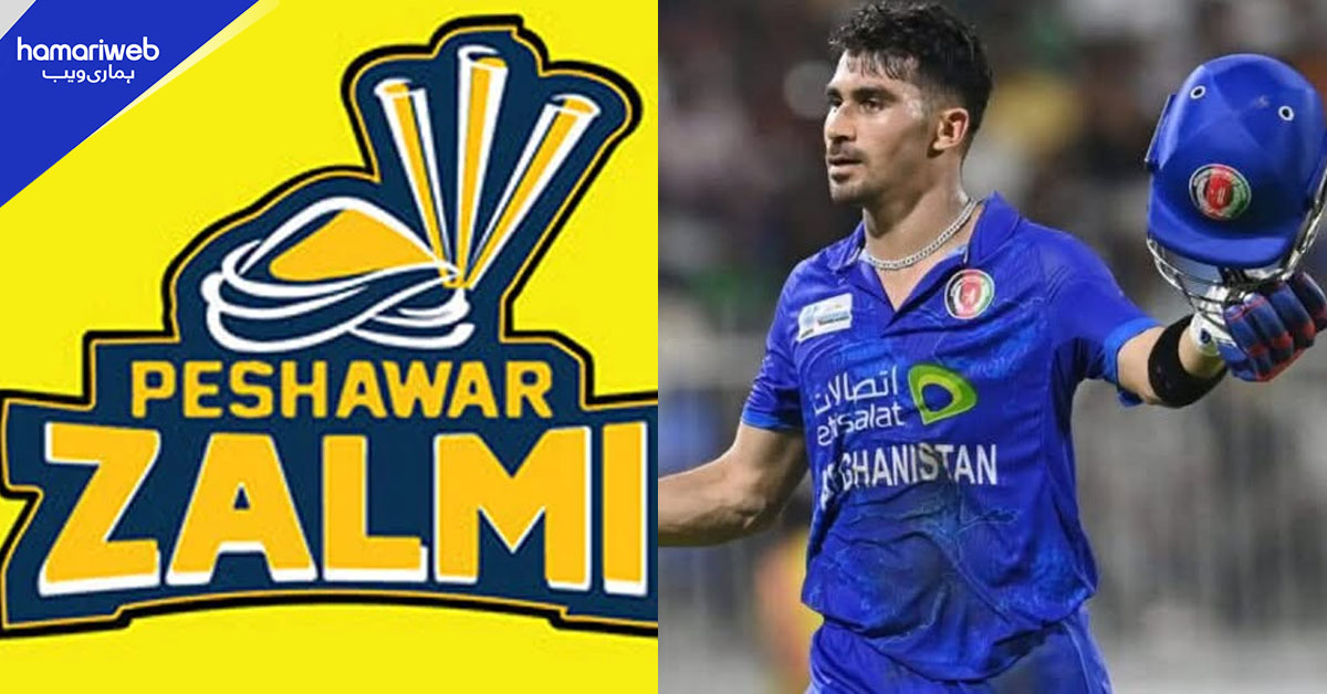 پشاور زلمی کا رحمان اللہ گرباز کو ڈائریکٹ سائن کرنے کا اعلان