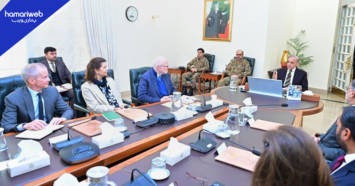 وزیراعظم سے گیٹس فاؤنڈیشن کے وفد کی ملاقات، انسداد پولیو اقدامات پر تبادلہ خیال
