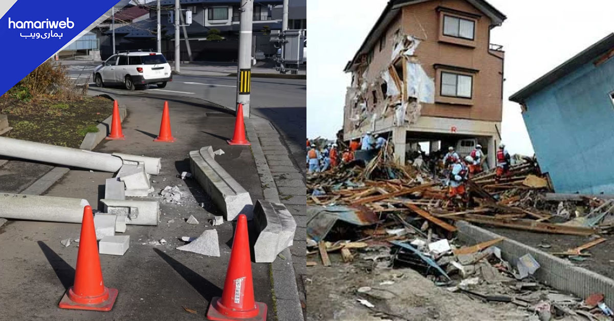 جاپان میں 7.6 شدت کا زلزلہ، سونامی وارننگ جاری