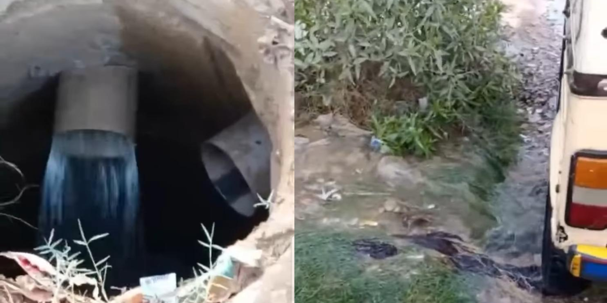 کراچی کے گٹروں میں صاف پانی کی لائن۔۔ ویڈیو دیکھ کر حیران رہ جائیں گے