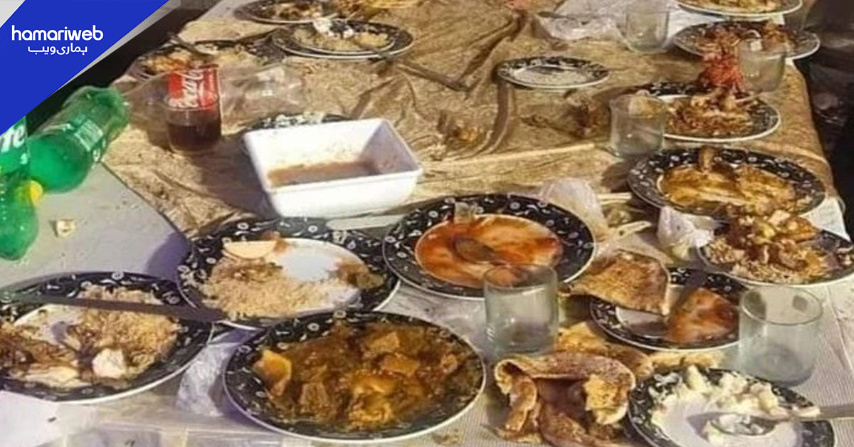 شادی میں بچا ہوا کسٹرڈ زہر بن گیا، 107 افراد اسپتال پہنچ گئے