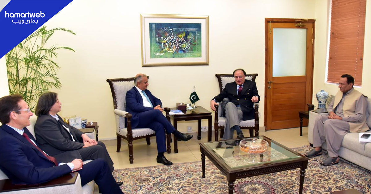 وفاقی وزیر خزانہ سے عالمی بینک کے وفد کی ملاقات، معاشی اصلاحات اور سرمایہ کاری پر گفتگو