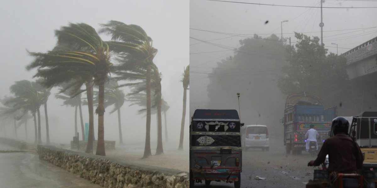 کراچی میں تیزگرد آلود ہوائیں کب تک چلیں گی؟ محکمہ موسمیات نے شہریوں کو آگاہ کر دیا