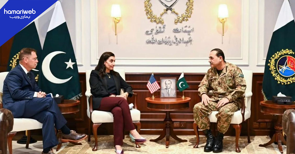 امریکی افغانستان وار کمیشن کے وفد کی آرمی چیف سے ملاقات