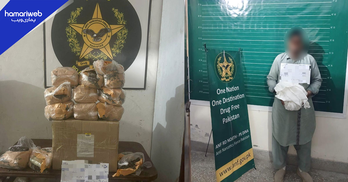 اے این ایف کا مختلف شہروں میں کریک ڈاؤن، منشیات کے 2 اسمگلر گرفتار