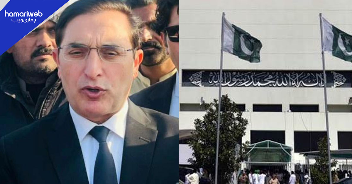 حکومت سپر اسپیڈ سے نکل کر ونڈر بوائے کی تلاش میں ہے، بیرسٹر گوہر