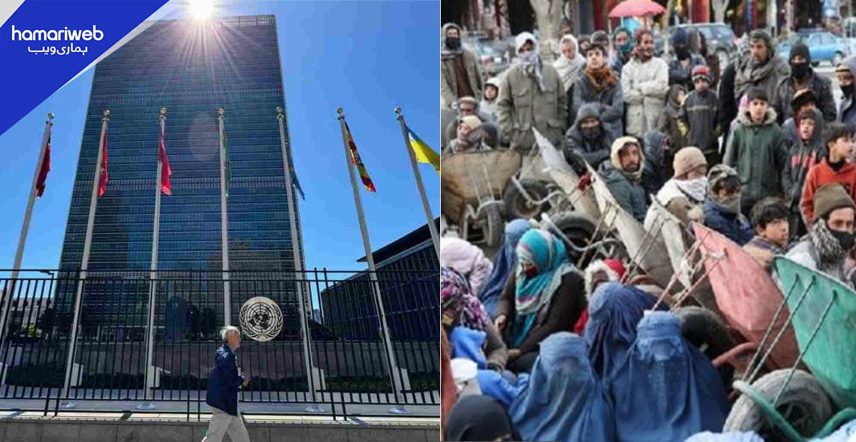 افغانستان میں بڑھتا انسانی بحران، اقوام متحدہ کی 1.7 ارب ڈالر کی ہنگامی اپیل