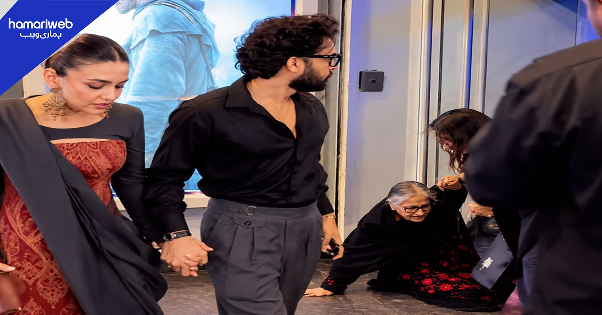اہلیہ کا ہاتھ تھامے چلنے والے اسد صدیقی کی والدہ گر پڑیں، اداکار سوشل میڈیا پر تنقید کی زد میں آگئے