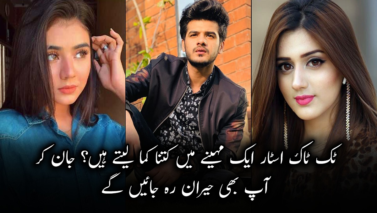 ٹک ٹاک اسٹار ایک مہینے میں کتنا کما لیتے ہیں؟ جان کر آپ بھی حیران رہ جائیں گے