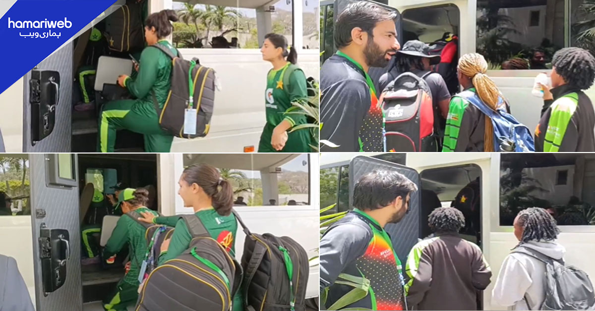 پاکستان اور زمبابوے کی ویمنز کرکٹ ٹیموں کا پہلا مقابلہ آج نیشنل بینک اسٹیڈیم میں ہوگا 