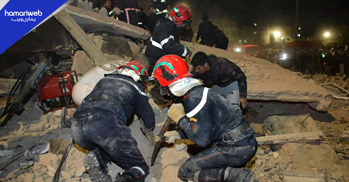 مراکش میں دو عمارتیں منہدم،  19 افراد ہلاک ، 16 زخمی