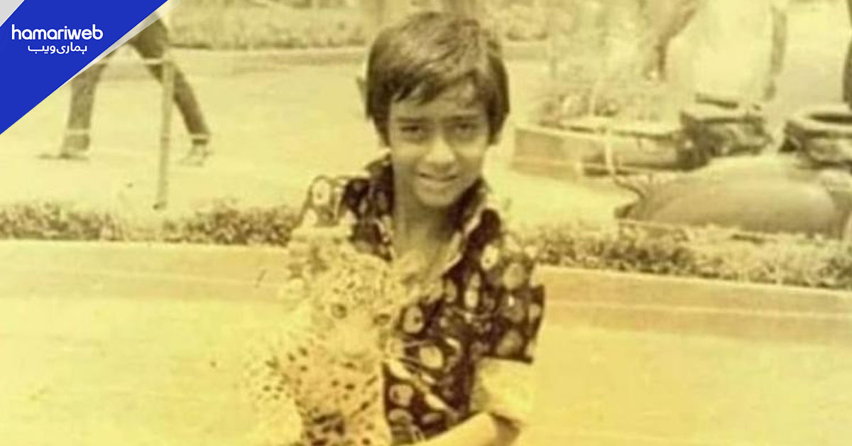 ہاتھ میں چیتا پکڑے یہ کس مشہور اداکار کا بچپن ہے؟ 98 فیصد لوگ پہچاننے میں ناکام ہوجاتے ہیں