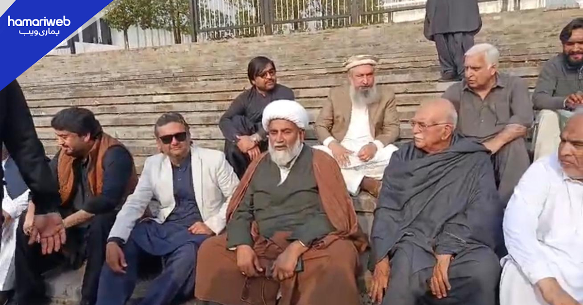 بانی پی ٹی آئی کی صحت کا معاملہ: اپوزیشن اتحاد کا دھرنا اور احتجاج جاری رکھنے کا اعلان