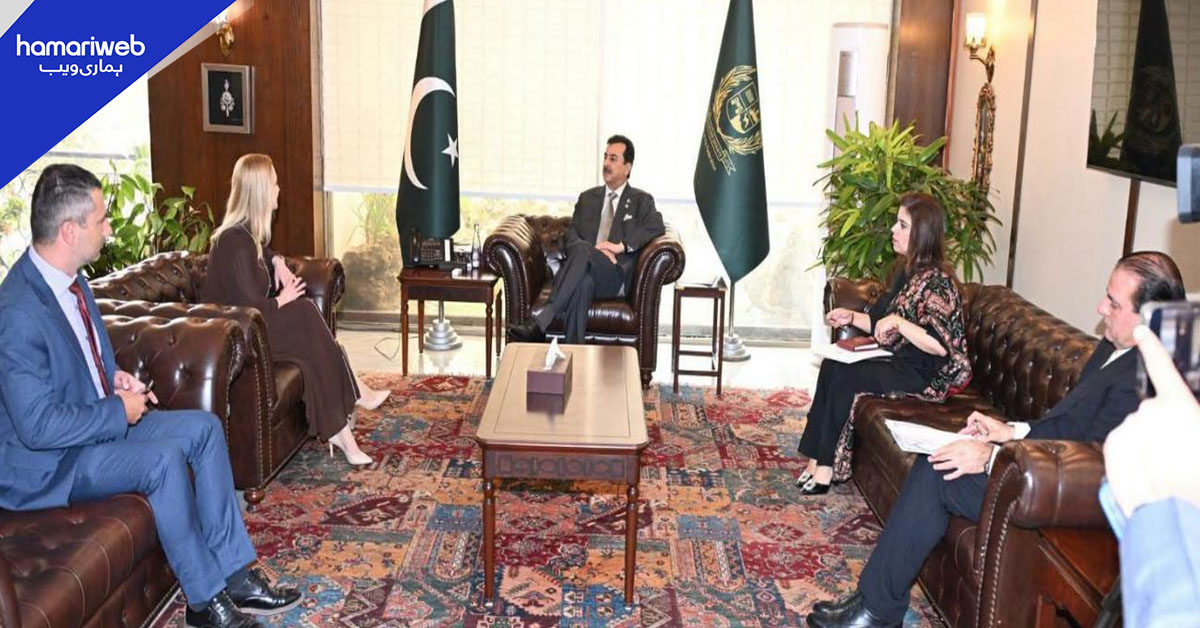 چیئرمین سینیٹ کا پاکستان اور بلغاریہ کے تعلقات مزید مضبوط بنانے کے عزم کا اعادہ