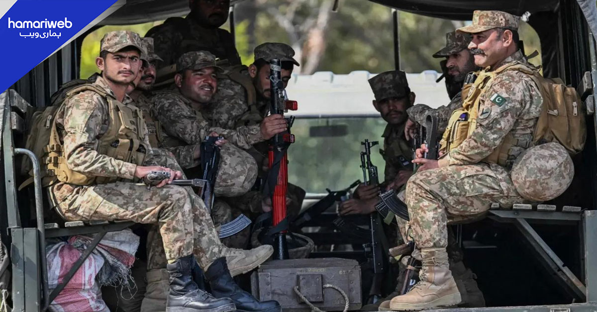 خیبرپختونخوا میں سیکیورٹی فورسز کی کارروائیاں، 10 خوارج ہلاک، 6 جوان شہید
