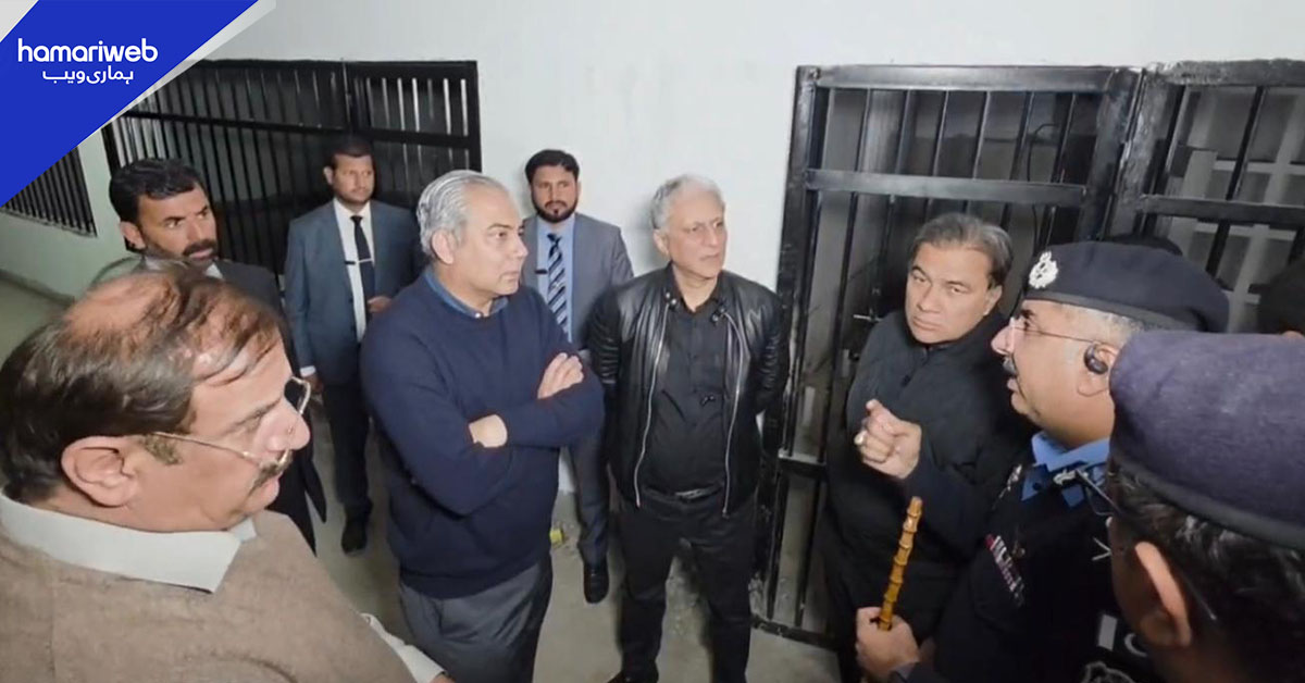 محسن نقوی کا اسلام آباد ماڈل جیل اور نیشنل پولیس اکیڈمی کا دورہ