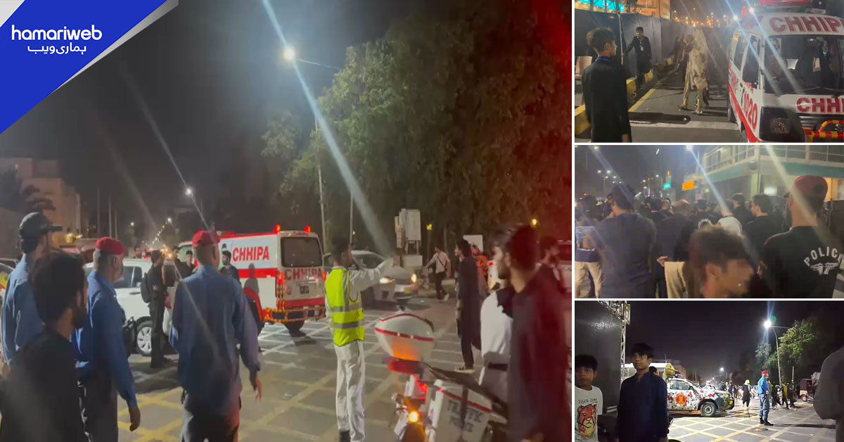 کراچی: امام بارگاہ کے باہر حادثہ، خواتین اور بچوں سمیت 10 افراد زخمی، ڈرائیور گرفتار