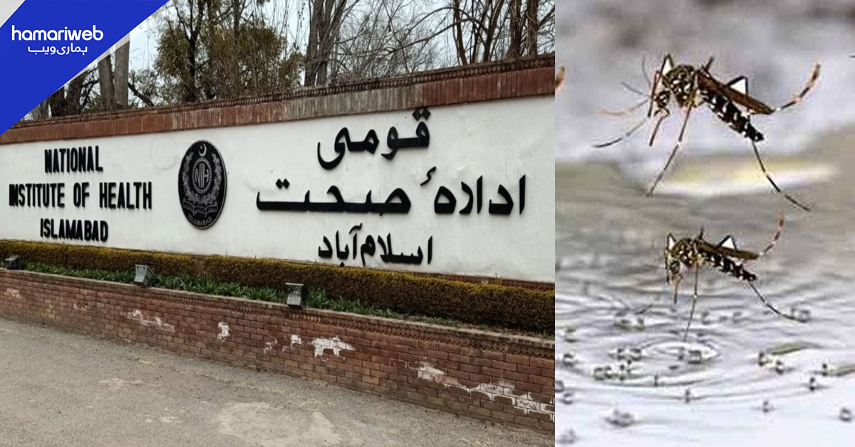 کراچی میں ڈینگی پھیلاؤ کا خدشہ، قومی ادارہ صحت کی وارننگ