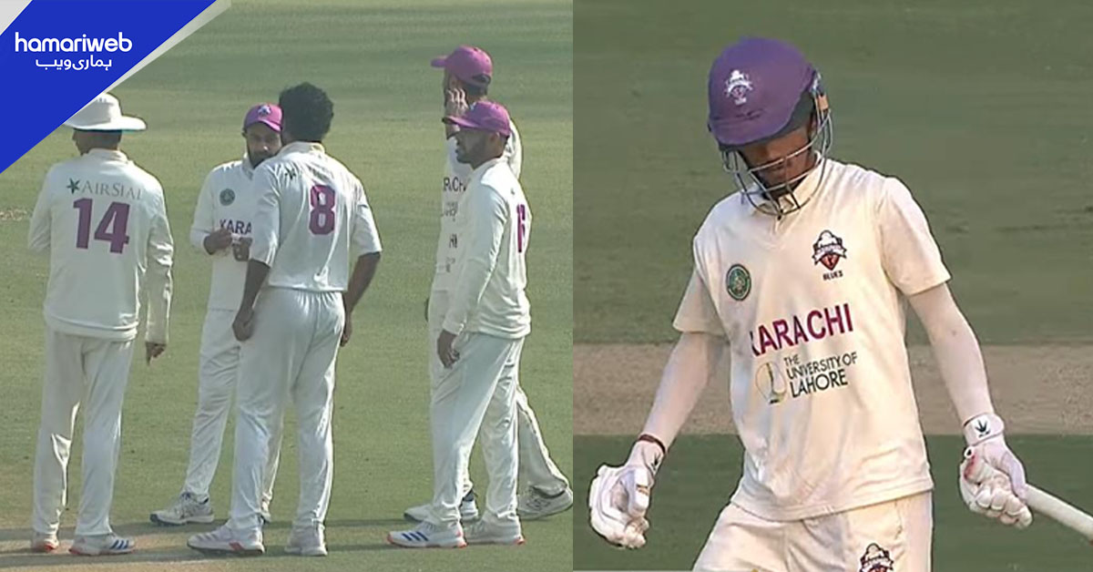 کراچی کی ٹیم نے سیالکوٹ پر 276 رنز کی برتری حاصل کرلی