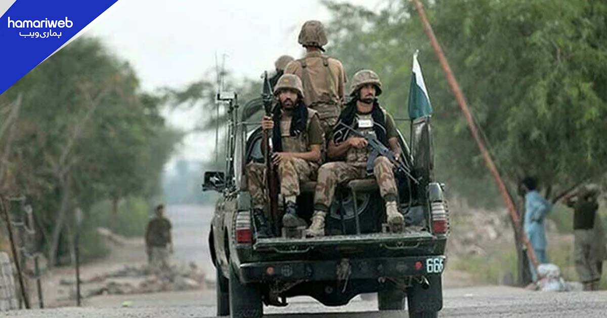 خیبرپختونخوا میں سیکیورٹی فورسز کی کارروائیاں، 11 خوارج ہلاک، اسلحہ برآمد