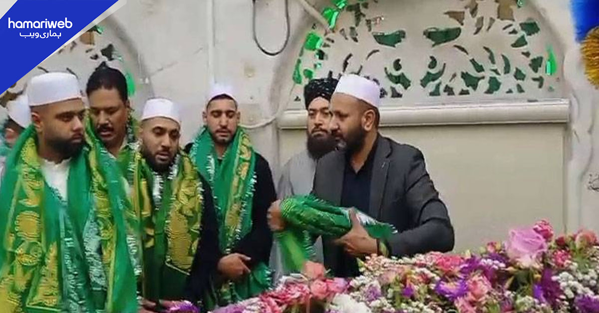 باکسر عامر خان کی داتا گنج بخش علی ہجویری کے مزار پر حاضری