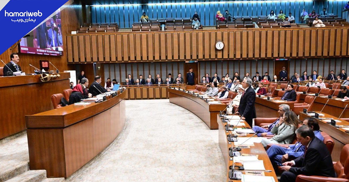 پاک چین دوستی کے 75 سال مکمل ہونے پر سینیٹ میں قرارداد متفقہ طور پر منظور