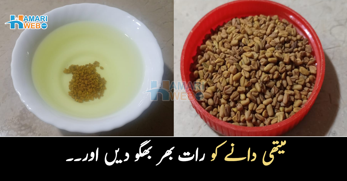 میتھی دانے کو رات بھر بھگو دیں اور پھر.. میتھی دانے کے 5 زبردست فائدے 