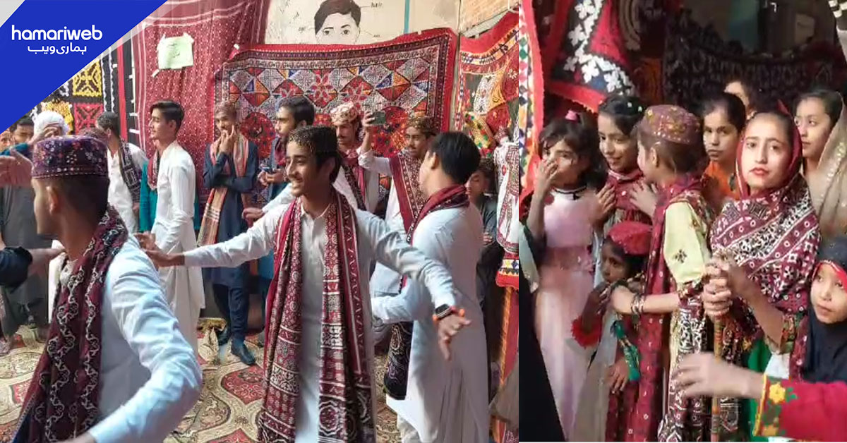 کراچی سمیت مختلف شہروں میں سندھ ثقافت ڈے پر تقریبات، نوجوانوں کا والہانہ رقص 