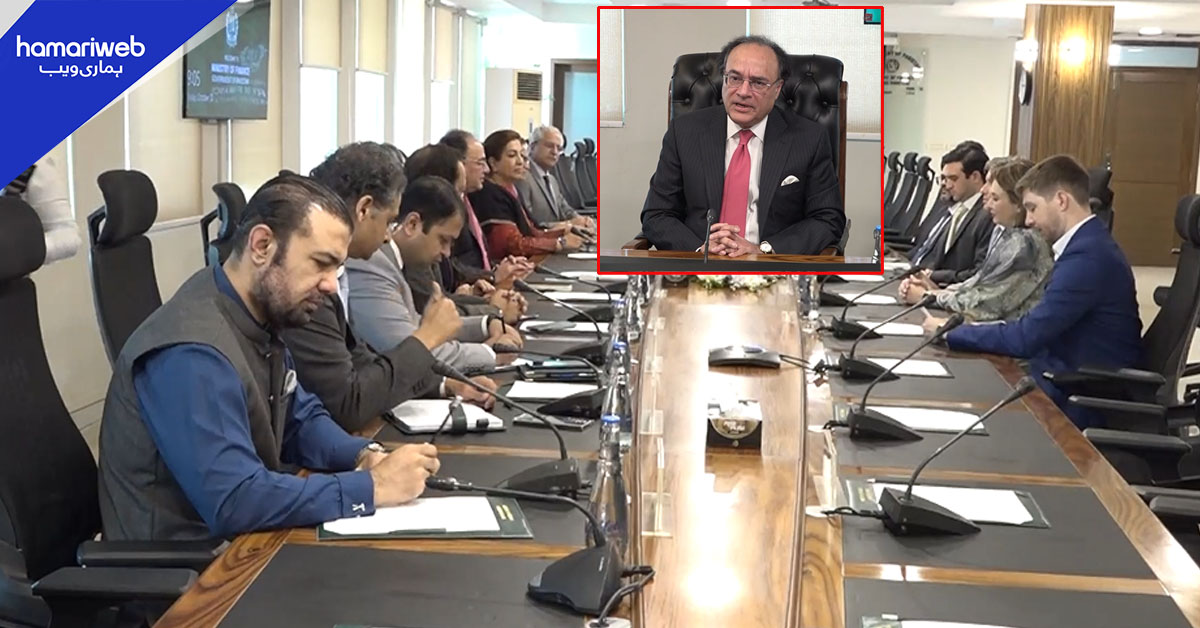 وزیر خزانہ سے امریکی وفد کی ملاقات، معدنیات، کانکنی کے فروغ پر تبادلہ خیال