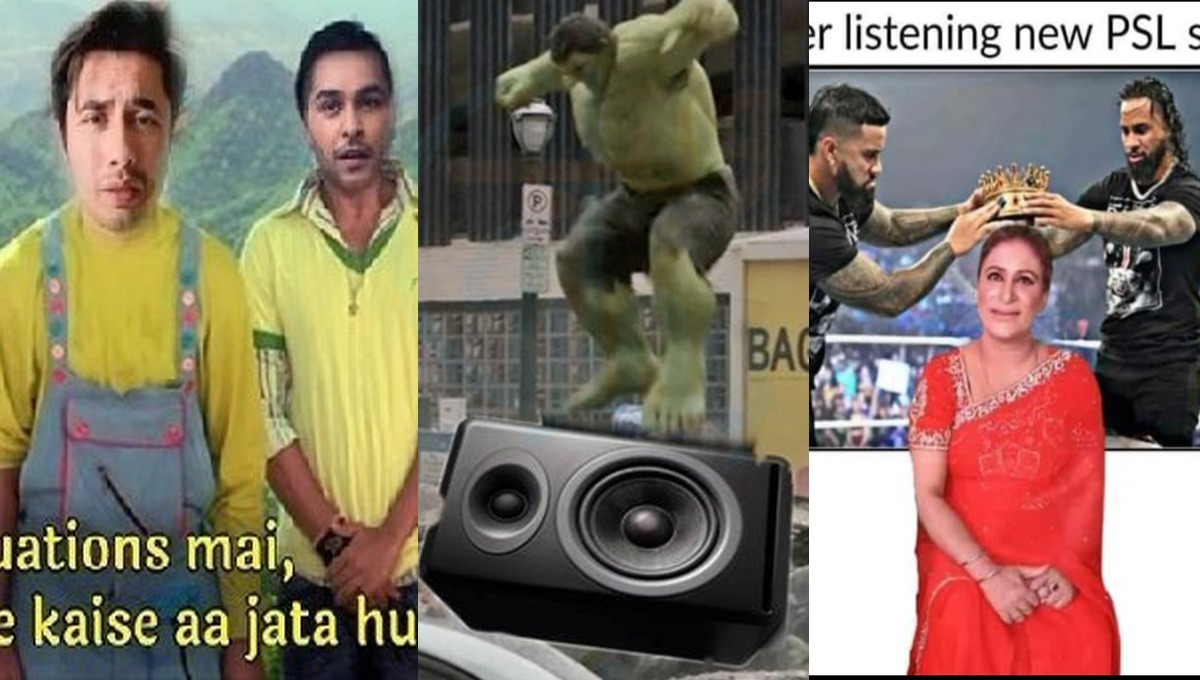 ہاں ہاں آگے دیکھ۔۔  پی ایس ایل 7 کا گانا سننے کے بعد اس پر بننے والے چند دلچسپ میمز جنھوں نے سب کو ہنسا دیا