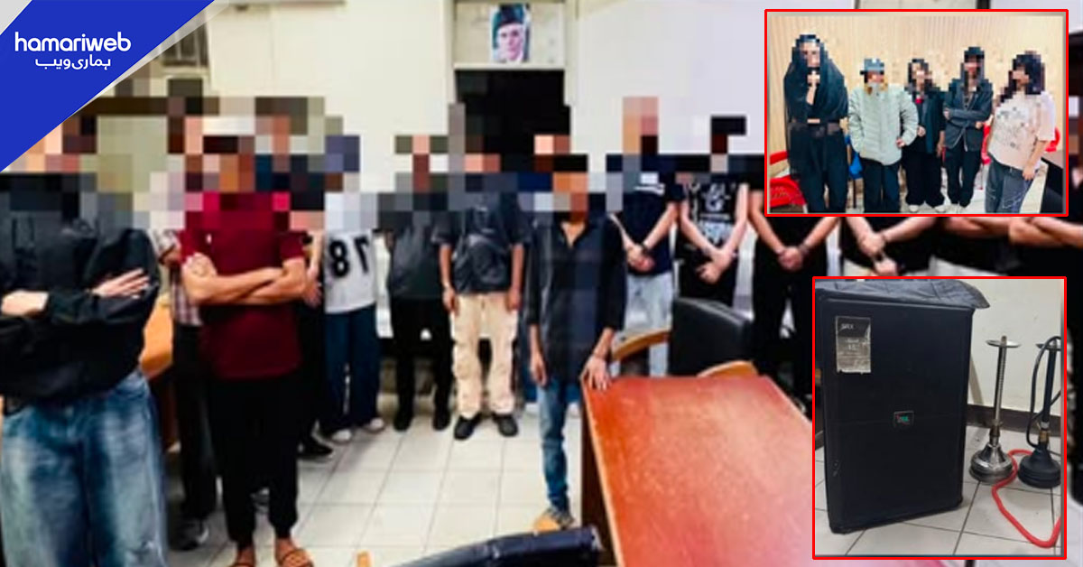 ڈیفنس میں ڈانس پارٹی پر درخشاں پولیس کا چھاپہ، 16 مرد، 5 خواتین گرفتار
