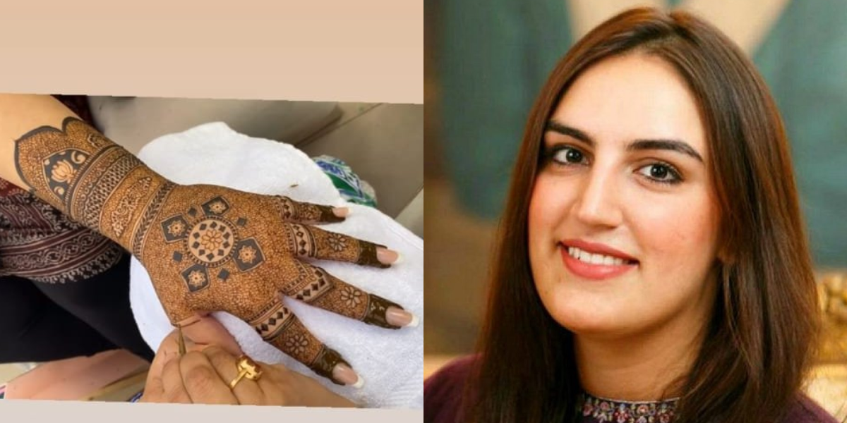 بختاور بھٹو کی مہندی کا ڈیزائن کیوں وائرل ہو رہا ہے؟