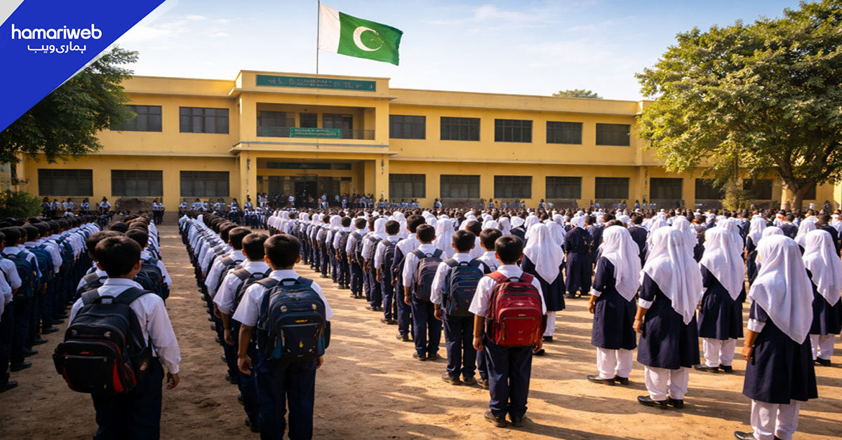 پنجاب میں اسکولوں کے نئے اوقات، اب اسکول ہفتے میں 4 دن کھلیں گے