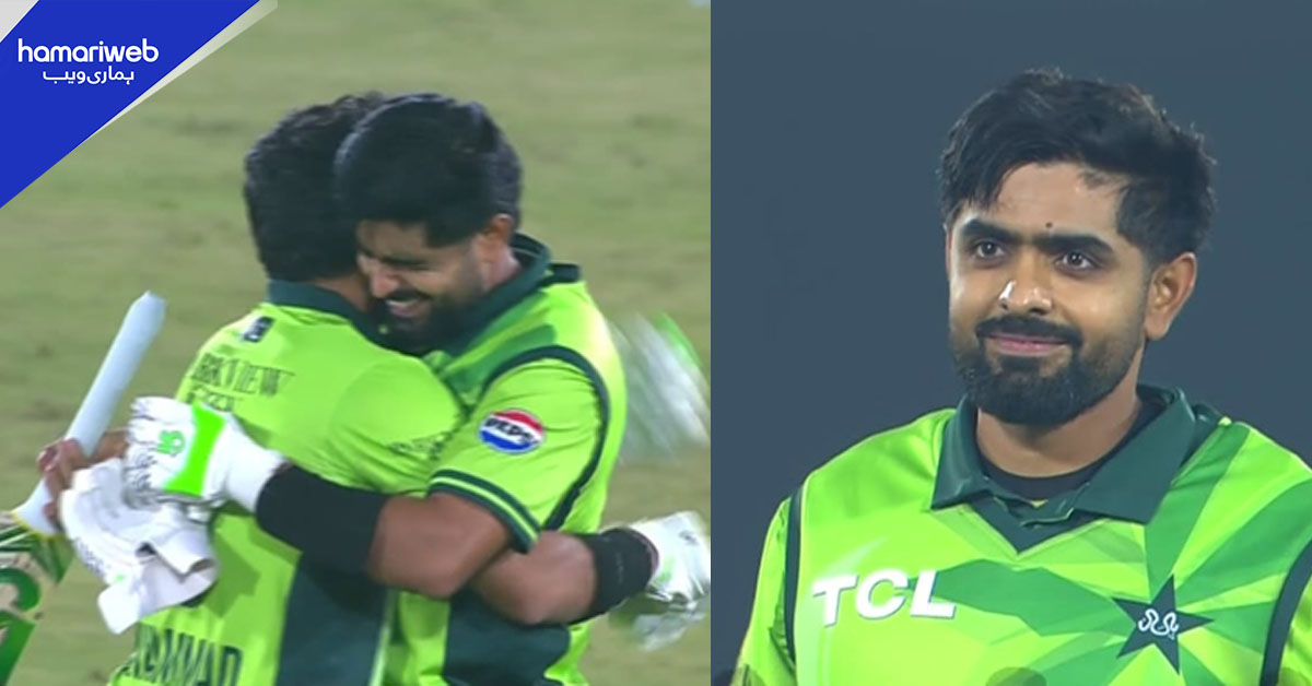 پاکستان کو سری لنکا کے خلاف 8 وکٹوں سے بڑی فتح، بابر اعظم کی سینچری