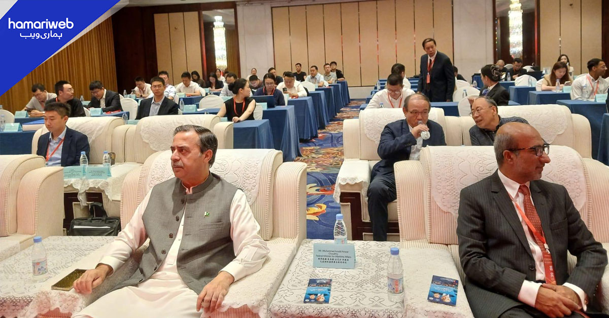 پاکستان کو علاقائی تجارتی مرکز بنانے کے لیے چینی سرمایہ کار آگے آئیں، وفاقی وزیر بحری امور