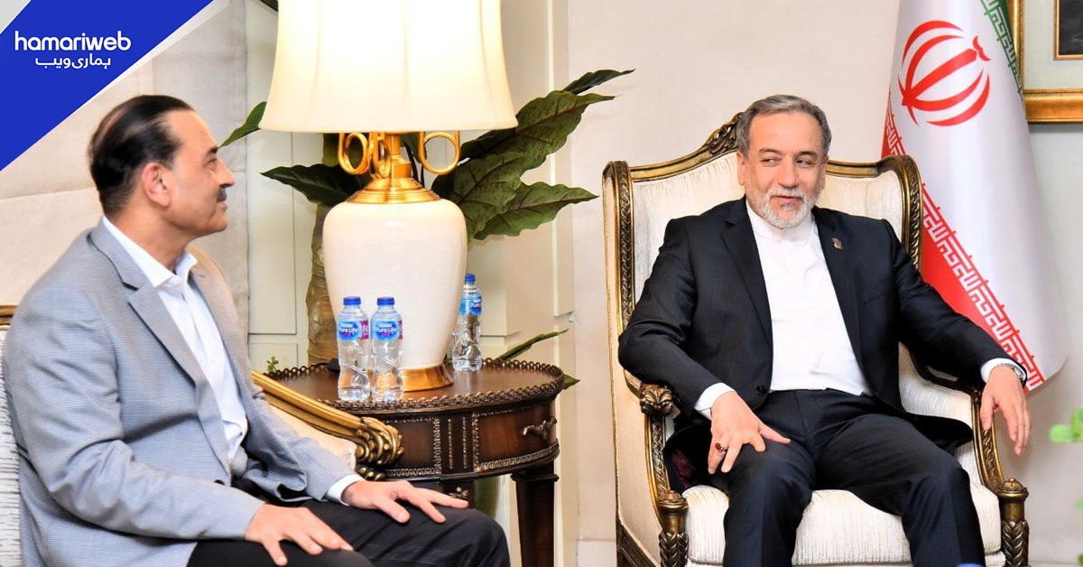 ایرانی وزیر خارجہ اور فیلڈ مارشل عاصم منیر کی اہم ملاقات، علاقائی صورتحال پر تبادلہ خیال