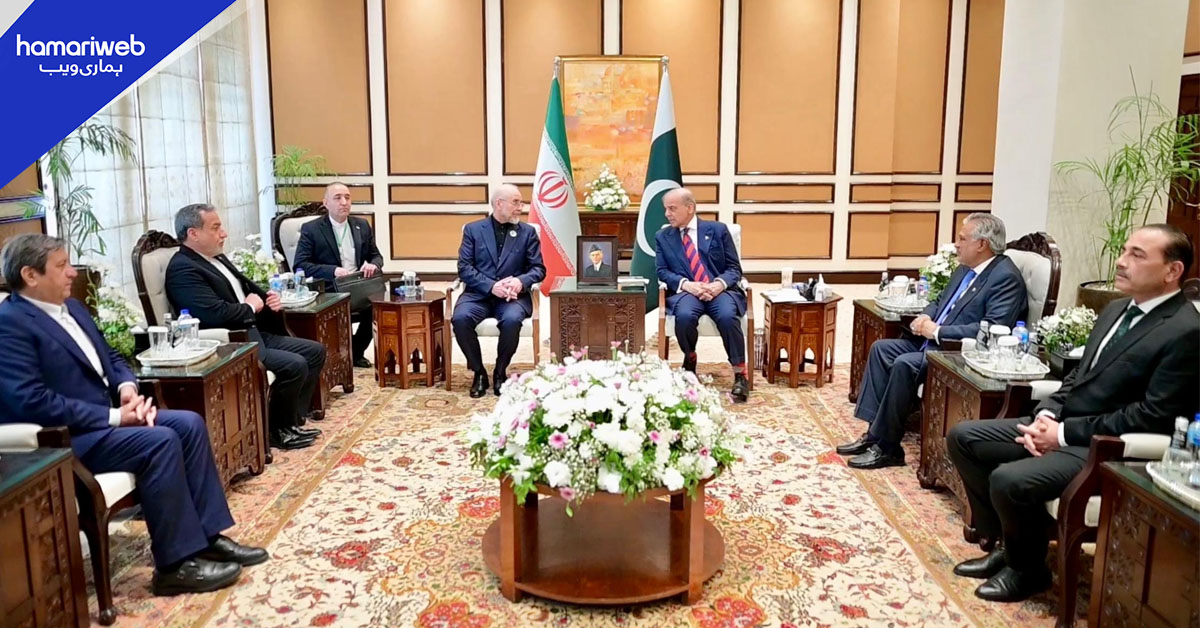 ایرانی وفد کی وزیراعظم سے ملاقات، خطے کی صورتحال پر تبادلہ خیال
