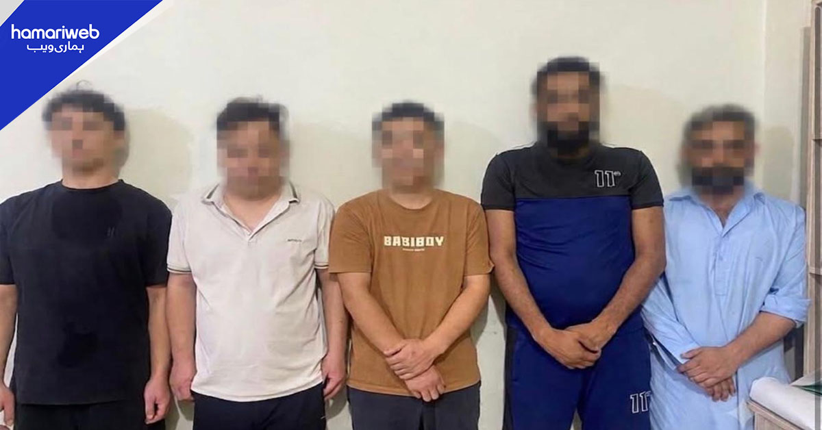 ایف آئی اے کا کریک ڈاؤن، چینی باشندوں سمیت 5 افراد گرفتار
