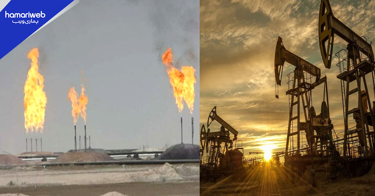 ملک میں خام تیل کی پیداوار میں اضافہ، گیس میں کمی 