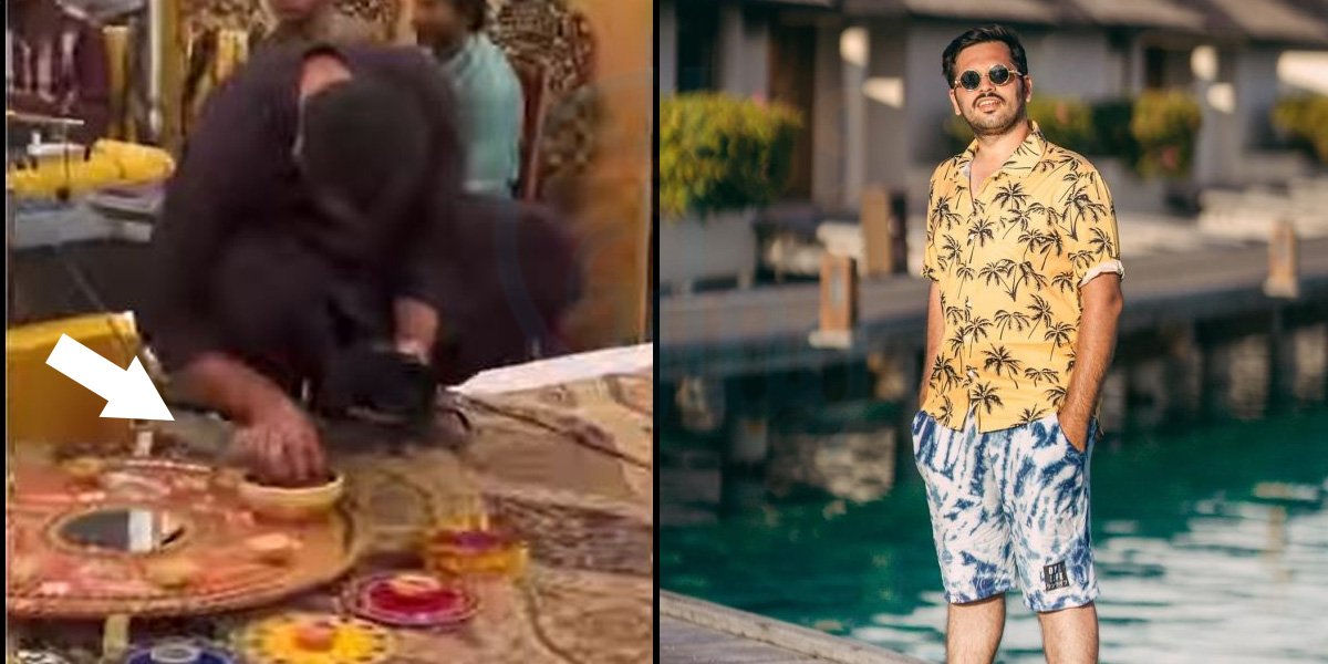 گُلاب جامن کھاؤں یا تصویر لوں ۔۔ مٹھائی کے شوقین فوٹوگرافر کی مزاحیہ ویڈیو کی سوشل میڈیا پر دھوم