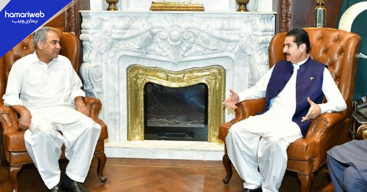 پشاور: وزیر داخلہ محسن نقوی اور گورنر فیصل کریم کنڈی کا اہم اجلاس شروع