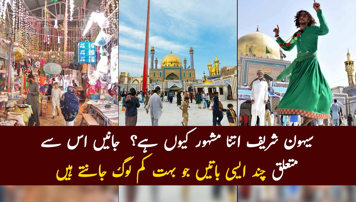 سیہون شریف اتنا مشہور کیوں ہے؟  جانیں اس سے متعلق چند ایسی باتیں جو بہت کم لوگ جانتے ہیں  ۔۔۔۔